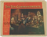 4w0804 TEN COMMANDMENTS LC #2 1956 DeMille classic, John Carradine & more listen to Charlton Heston!