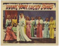 4w0808 THANK YOUR LUCKY STARS LC 1943 Warner Bros. all-star musical, sexy Ann Sheridan sings!