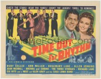 4w0317 TIME OUT FOR RHYTHM TC 1941 Ann Miller + Three Stooges Moe, Larry & Curly shown, ultra rare!