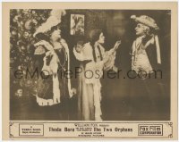 4w0842 TWO ORPHANS LC R1918 Theda Bara in film adaptation of famous French play, ultra rare!