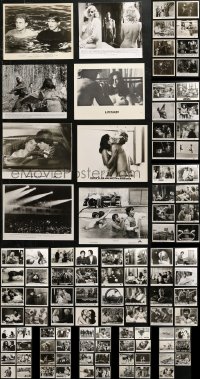 4x0772 LOT OF 103 8X10 STILLS 1970s great scenes from a variety of different movies!