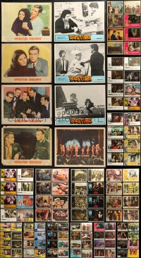 4x0270 LOT OF 141 LOBBY CARDS 1960s-1990s incomplete sets from a variety of different movies!