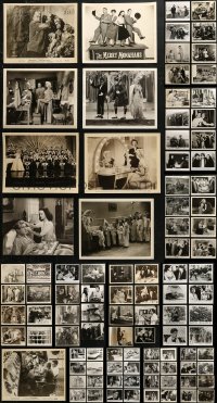 4x0765 LOT OF 113 8X10 STILLS 1940s-1980s great scenes from a variety of different movies!