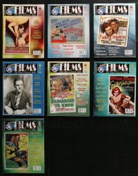 4x0651 LOT OF 7 FILMS OF THE GOLDEN AGE MOVIE MAGAZINES 2018-2020 great images & articles!