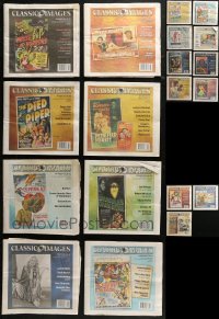 4x0571 LOT OF 19 CLASSIC IMAGES MOVIE MAGAZINES 2018-2020 filled with great images & articles!