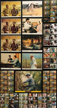 4x0777 LOT OF 97 MINI LOBBY CARDS 1960s-1970s great scenes from a variety of different movies!