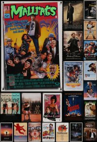 4x1198 LOT OF 26 MOSTLY UNFOLDED MOSTLY SINGLE-SIDED ONE-SHEETS 1980s-1990s cool movie images!