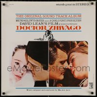 4x1148 LOT OF 13 UNFOLDED DOCTOR ZHIVAGO SOUNDTRACK 24X24 MUSIC POSTERS 1965 Omar Sharif, Christie