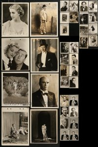 4x0835 LOT OF 53 8X10 STILLS 1930s-1940s great portraits from a variety of different stars!