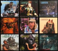 4x0629 LOT OF 9 CINEFEX ISSUES 70-79 MOVIE MAGAZINES 1997-1999 info on movie special effects!