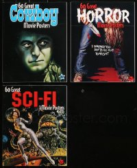 4x0557 LOT OF 3 BRUCE HERSHENSON 60 GREAT SOFTCOVER MOVIE BOOKS 2003 full-color poster images!
