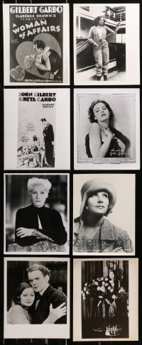 4x0988 LOT OF 10 GRETA GARBO 8X10 REPRO PHOTOS 1980s great images of the Swedish leading lady!