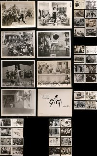 4x0845 LOT OF 44 MOSTLY 1950S 8X10 STILLS 1950s great scenes from a variety of different movies!