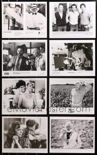 4x0875 LOT OF 21 8X10 STILLS WITH CANDIDS OF DIRECTORS 1970s-1990s Almodovar, Woody Allen & more!