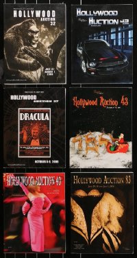 4x0720 LOT OF 6 PROFILES IN HISTORY HOLLYWOOD AUCTION CATALOGS 2000s-2010s cool movie memorabilia!