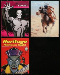 4x0748 LOT OF 3 HERITAGE COMIC AND ART AUCTION CATALOGS 2001-2016 filled with cool color images!