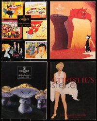 4x0745 LOT OF 4 CHRISTIE'S EAST AUCTION CATALOGS 1992-2001 great images in color!