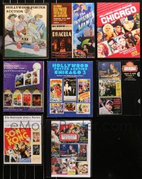 4x0710 LOT OF 8 HOLLYWOOD POSTER AUCTION CATALOGS 2000s-2010s many great movie images!