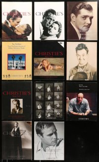 4x0696 LOT OF 11 CHRISTIE'S NEW YORK AUCTION CATALOGS 1997-2008 movie & entertainment memorabilia!
