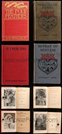 4x0524 LOT OF 4 GROSSET & DUNLAP MOVIE EDITION HARDCOVER BOOKS FROM ADVENTURE MOVIES 1920s cool!