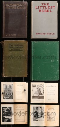 4x0518 LOT OF 4 MOVIE EDITION HARDCOVER BOOKS 1920s-1930s Hunchback of Notre Dame & more!