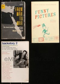 4x0555 LOT OF 3 SOFTCOVER BOOKS 1960s-2010s Funny Pictures, From War to War, Backstory 2!