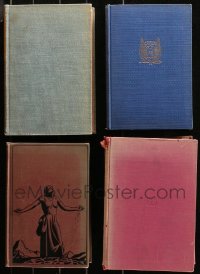 4x0521 LOT OF 4 HARDCOVER BOOKS 1910s-1930s High Adventure, Son of a Woman, Dear Theo, Seed!