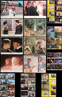 4x0301 LOT OF 54 LOBBY CARDS 1960s-2000s mostly incomplete sets from a variety of different movies!
