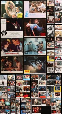 4x0285 LOT OF 99 LOBBY CARDS 1970s-1980s great scenes from a variety of different movies!