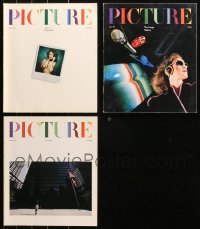 4x0683 LOT OF 3 PICTURE MAGAZINES 1981-1983 great images & articles on photography & film!