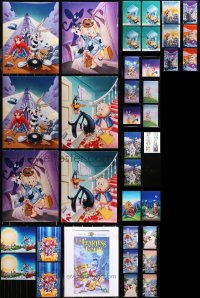 4x0355 LOT OF 42 COLOR 11X14 PHOTOS FROM WARNER BROS. TV CARTOONS 1990s Looney Tunes & more!