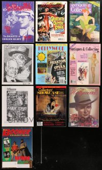 4x0619 LOT OF 10 COLLECTOR MAGAZINES 1980s-1990s great images & articles about collectibles!