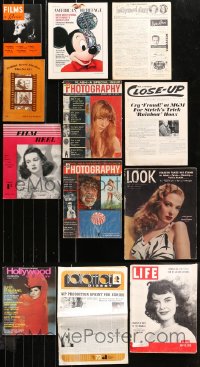 4x0598 LOT OF 12 MAGAZINES 1940s-1980s Films in Review, American Heritage, Look, Life & more!