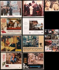 4x0326 LOT OF 17 LOBBY CARDS 1970s-1990s great scenes from a variety of different movies!
