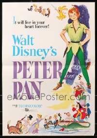 4x0447 LOT OF 19 FOLDED PETER PAN R76 14X21 SPECIAL POSTERS R1976 Walt Disney cartoon classic!