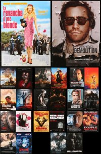 4x1119 LOT OF 26 FORMERLY FOLDED 16X21 FRENCH POSTERS 1990s-2010s a variety of movie images!