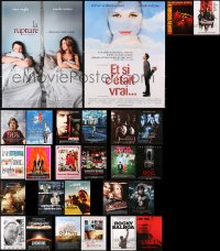 4x1118 LOT OF 27 FORMERLY FOLDED 16X21 FRENCH POSTERS 1990s-2010s a variety of movie images!