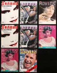 4x0633 LOT OF 8 THE MOVIES MAGAZINES 1983 filled with great images & articles!