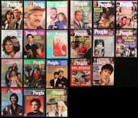 4x0570 LOT OF 20 PEOPLE MAGAZINES 1970s-1990s filled with great images & articles!
