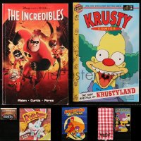 4x0367 LOT OF 9 ITEMS FROM KIDS' MOVIES 1980s-2000s The Simpsons, The Incredibles & more!