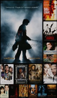 4x1223 LOT OF 21 MOSTLY UNFOLDED DOUBLE-SIDED 27X40 ONE-SHEETS 2000s-2010s cool movie images!