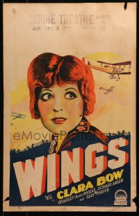 4z0210 WINGS style A WC 1929 William Wellman Best Picture winner starring Clara Bow!