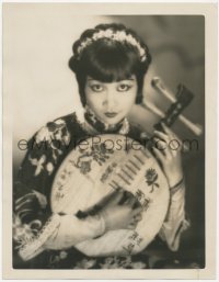 5a0063 ANNA MAY WONG deluxe 10.5x13.5 still 1927 great Clarence Sinclair Bull portrait from Mr. Wu!