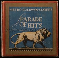 5a0117 MGM 1926-27 campaign book 1926 wonderful tipped-in images of stars & full-color ads, rare!