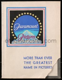 5a0132 PARAMOUNT FIRST QUARTER 1935-36 campaign book 1935 Betty Boop, Popeye, Max Fleischer cartoons!
