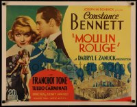 5a0170 MOULIN ROUGE 1/2sh 1934 sexy entertainer Constance Bennett plays identical twins, very rare!