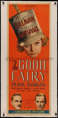 5a0006 GOOD FAIRY linen insert 1935 William Wyler, Preston Sturges, Margaret Sullavan, ultra rare!