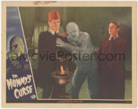 5a0273 MUMMY'S CURSE LC 1944 bandaged monster Lon Chaney Jr. with Peter Coe & Martin Kosleck, rare!