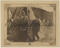 5a0277 PALEFACE LC 1922 Buster Keaton with Native American Indians Joe Roberts & Virginia Fox, rare!