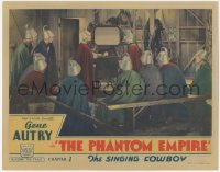 5a0278 PHANTOM EMPIRE chapter 1 LC 1935 wacky guys in bucket helmets by early television, ultra rare!
